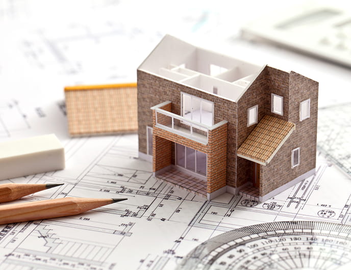 毎年多くの新築を建設